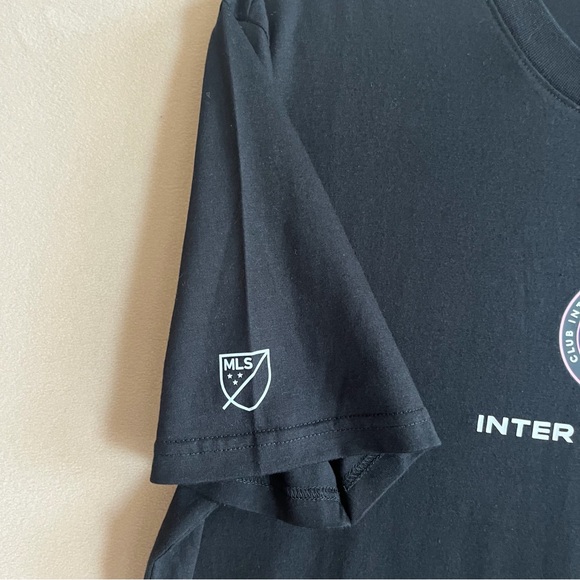 Inter Miami CF Messi‎ #10 Official MLS Licensed Black T-Shirt Men’s in Medium - Picture 6 of 11